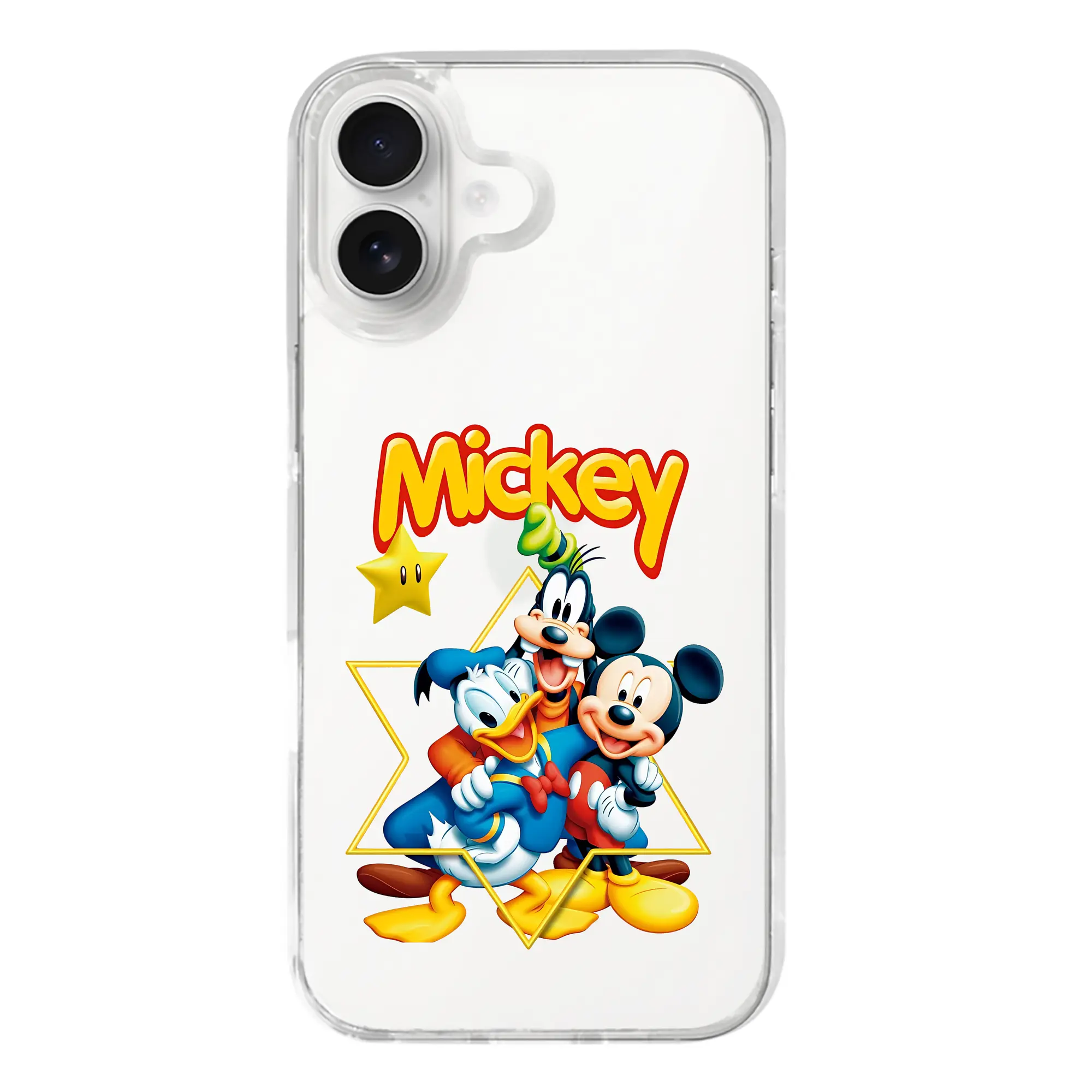 ミッキーマウス（Mickey Mouse） グッズ ミッキーマウス（Mickey Mouse） - iPhone 17シリーズ 透明スマホケース – 薄型・耐衝撃・精密フィット保護カバー
